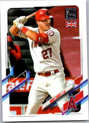 2021 Topps UK Edition #27 Mike Trout 002018