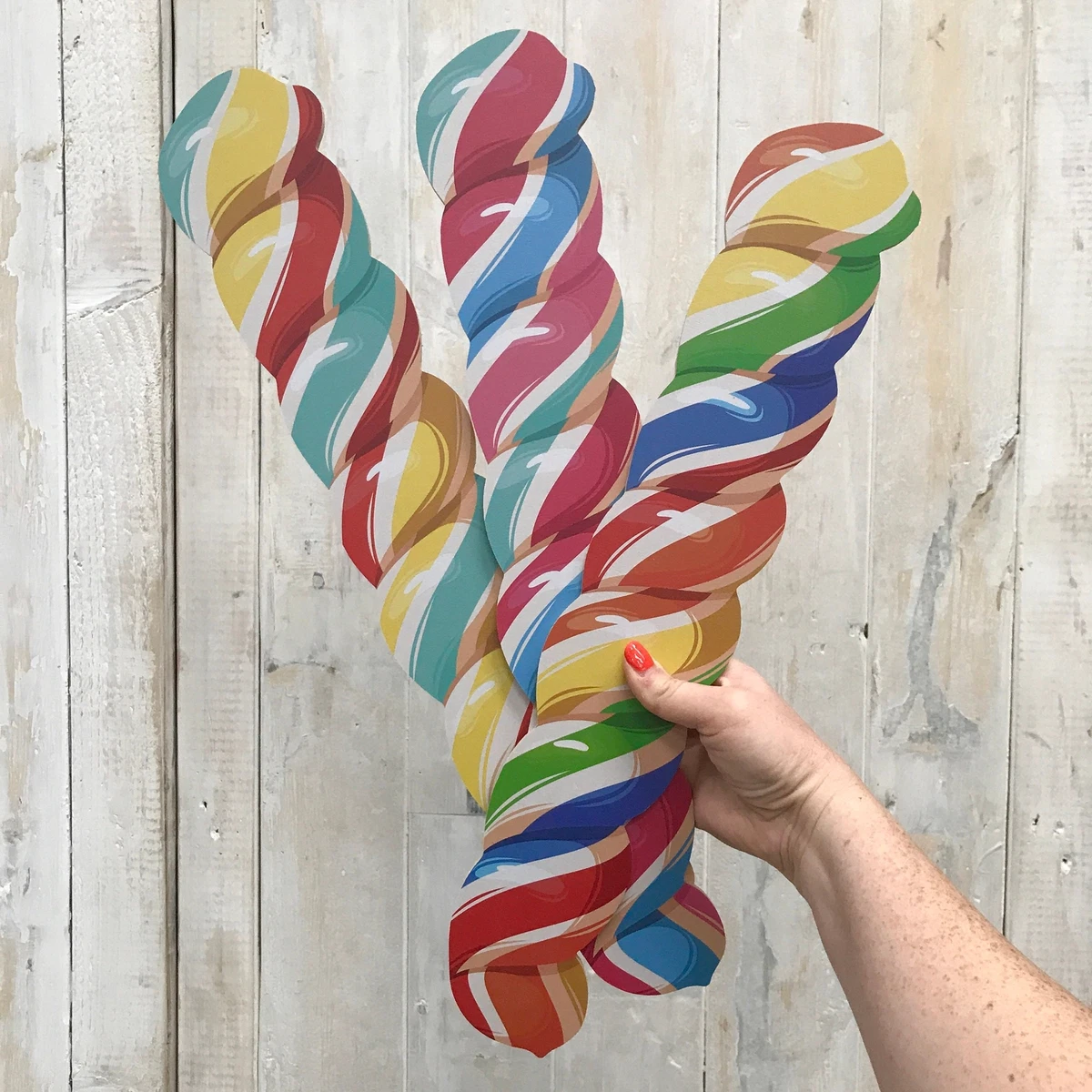 Giant Candy Twist Prop eBay