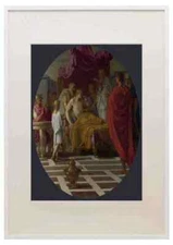 Eustache Le Sueur Alexander And His Doctor A3 A4 Framed Print Picture