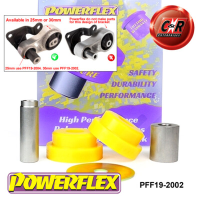 Powerflex Low Engmnt Smlbush 30mm Oval Halterung Für Ford Fiesta7 08-17