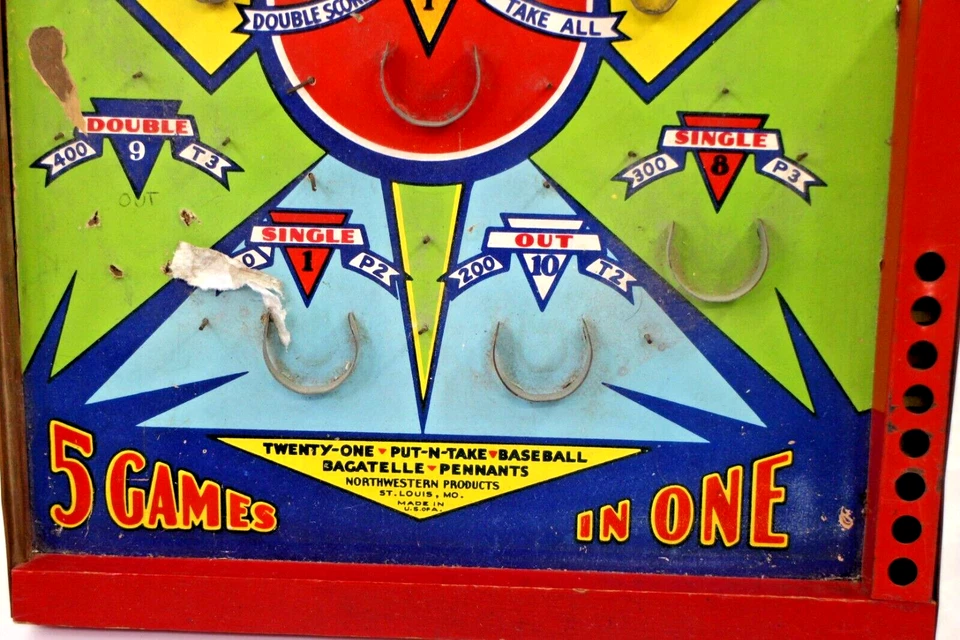 Push*M*Up 5 Juego Streamliner Pinball Juego Northwestern Productos Foto 2 de 4