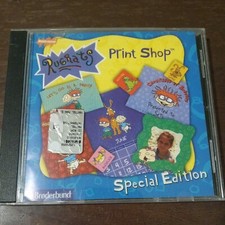 Rugrats Print Shop PC CD-ROM Special Edition Nickelodeon 1998 Windows 95/98