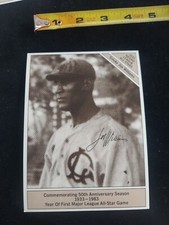 Smoky Joe Williams  Marketcom 1933 To 1983 Negro League All Star Card Large Size