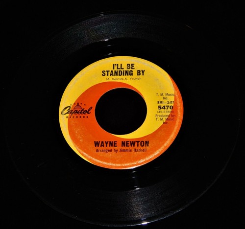 Vintage Record, WAYNE NEWTON: SUMMER WIND, 45 rpm, 1965, Pop, Crooner - Picture 3 of 4