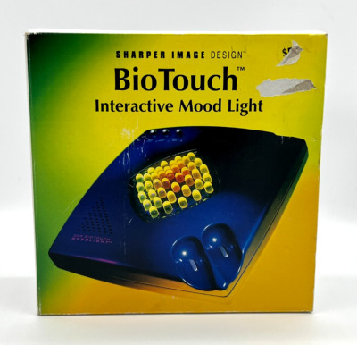 RARE Sharper Image BioTouch Interactive Mood Light System BRAND NEW UNUSED NIB