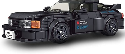 MOC LEGO SET: Nissan GTR32 Black Speed Champions (No Original Box