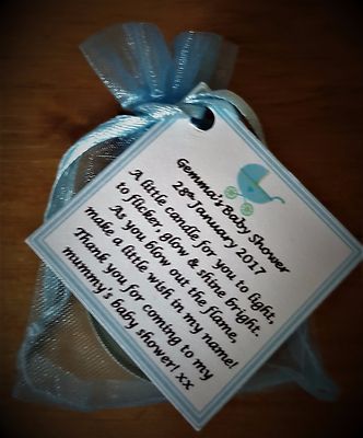 Baby Shower CANDELA PROFUMATA TEALIGHT Favorisce 10 Pack-tema - Foto 6