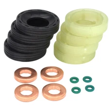 Oring Fuel Injector Seal Washer Set For Citroen Berlingo Picasso Peugeot 2008-13