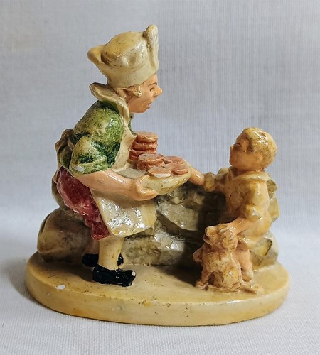 Vintage Sebastian Miniature Figurine Howard Johnson Pieman (c) 1947 P.W.Baston