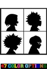 Vinyl Decal Truck Car Sticker Laptop - Anime My Hero Academia Squares Deku