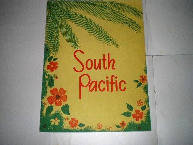South Pacific Souvenir Program 1952 Jeanne Bal-Webb Tilton Rogers Hammerstein