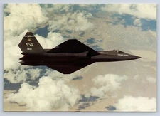 Military Aircraft Postcard Northrop YF-23 Black Widow US Air Force GX10