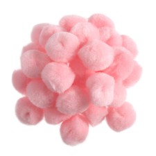 Trimits Pom Poms 2.5cm Pink - Pack of 100
