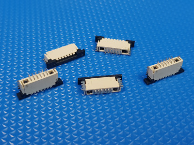 5 Stück Tyco Electronics 487951-6 AMP Stecker Buchsenleiste 6 polig Inkl. MwSt.