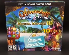 Legacy Amazing Match 3 Games: Magical Matches Vol. 3 - 10 Pack Dream Vacation