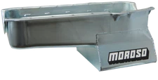 Moroso Oil Pan 8.25" Deep 7 Quart for Pre - 80 Small Block Chevy Driver's Side