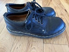 VTG DR MARTENS BLACK OXFORD 8323 AIR WAIR 4EYE ENGLAND US M 6 W 7 EU 38 UK 5