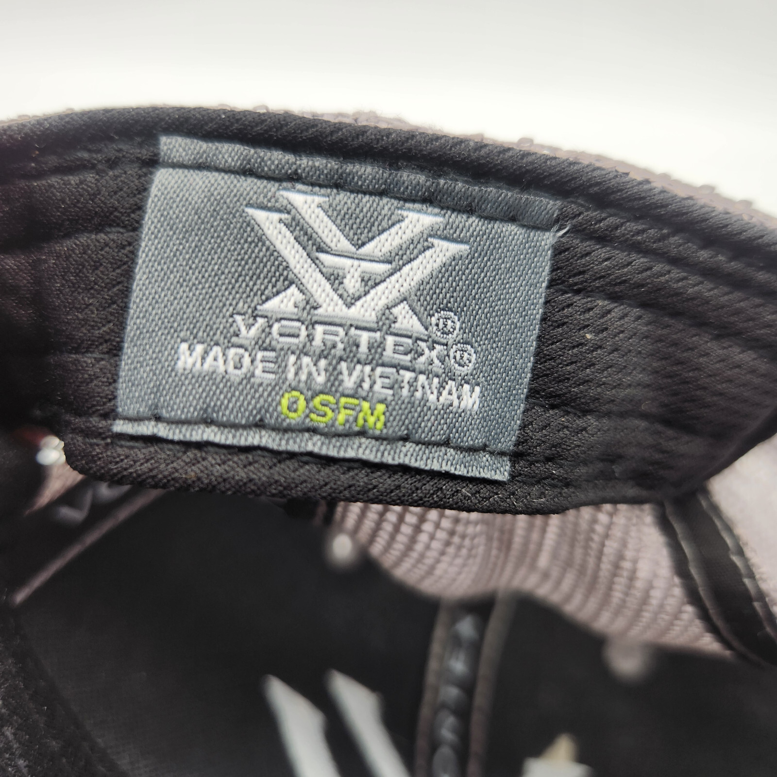 Vortex Optics Trucker Hat Cap Gray Snapback Adjus… - image 5