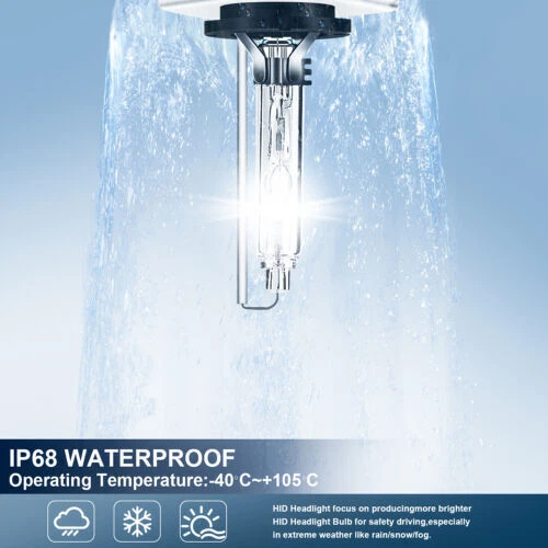 Faro HID D1S haz alto/bajo para BMW 335i 2007-2015 + bombillas antiniebla LED H11 Foto 4 de 4