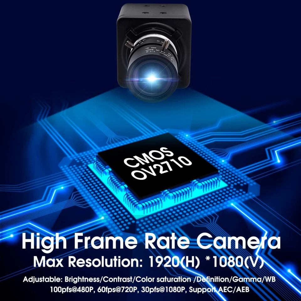 SVPRO USB Camera with Zoom 2.8-12mm 2MP Lens(100fps@480P) - Image 2 of 4