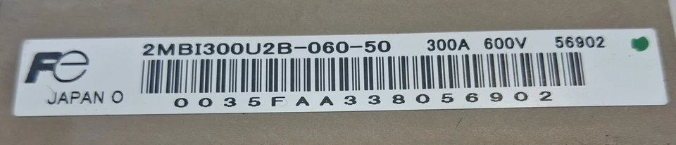 Módulo de fuente de alimentación FUJI 2MBI300U2B-060-50 PLC IGBT por 1 pieza Foto 3 de 3