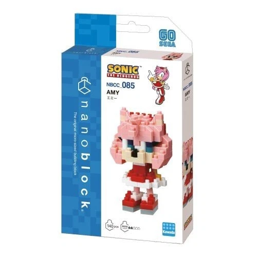 Amy "Sonic the Hedgehog", Nanoblock Character Collection Series - Image 2 of 2