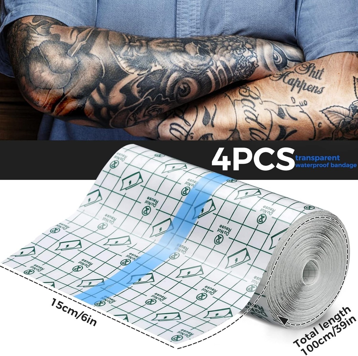 Tattoo Aftercare Waterproof Bandages 6
