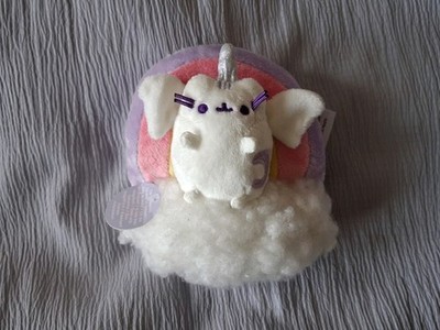 RARE Gund Pusheen Super Pusheenicorn On Cloud Rainbow Collector s Set Magnetic 
