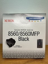 New Genuine Xerox 8560 8560 Black Solid 108R00727 Ink Cartridges Box