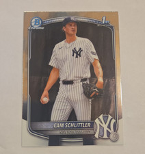 Bowman Chrome 2025 Cam Schlittler Prospects 1st #BCP-166 Yankees Baseball