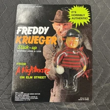Vintage Freddy Krueger From A Nightmare on Elm Street Stick-Up Figure 1988
