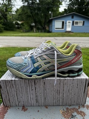ASICS Gel-Kayano 14 FACETASM Organic Beauty/Gray/Blue/YellowSize 13 w/ Box
