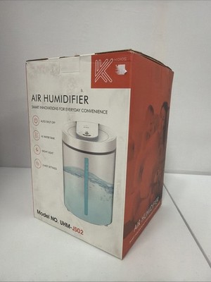 KOIOS UHM-JS02 Cool Mist 2-In-1 Top Fill Indoor Home Humidifier and Diffuser