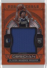 2023-24 Obsidian Electric Etch Orange Flood 82/99 Olivier-Maxence Prosper 10qe