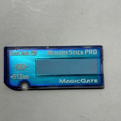 SanDisk Memory Stick Pro Magic Gate 512MB SDMSV-512 Camera Memory Card For Sony - image 1 of 4