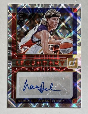 2025 Donruss WNBA #LS-NL Nancy Lieberman Holo Auto  36/49 Mercury