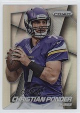 2014 Panini Prizm Silver Prizm Christian Ponder #199 1b1z