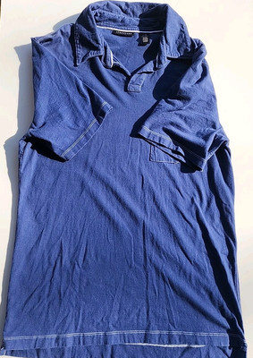 structure mens shirt large 41-43  Blue Pull Over