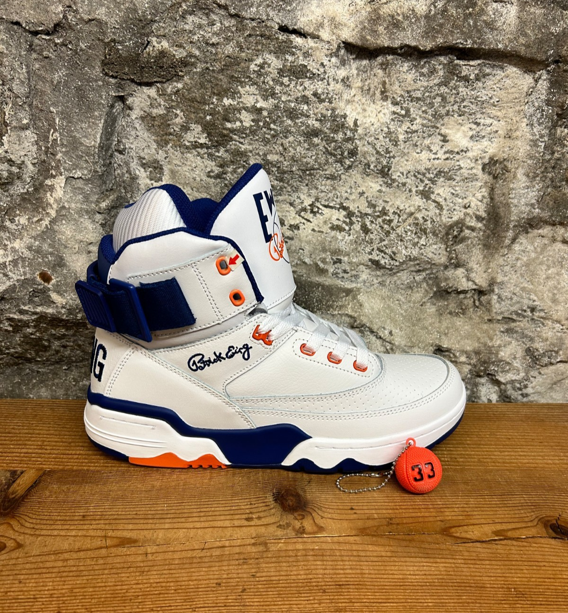 EWING 33 HI OG 1EW90014-136 White/Blue/Orange New In Box | eBay