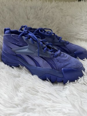 Reebok x Cardi B Club C V2 Blue Slate Chunky Sneakers Women's 7.5