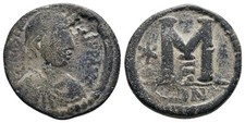 Byzanz 40 Nummi Anastasius I 491-518 Con 588/5F P4