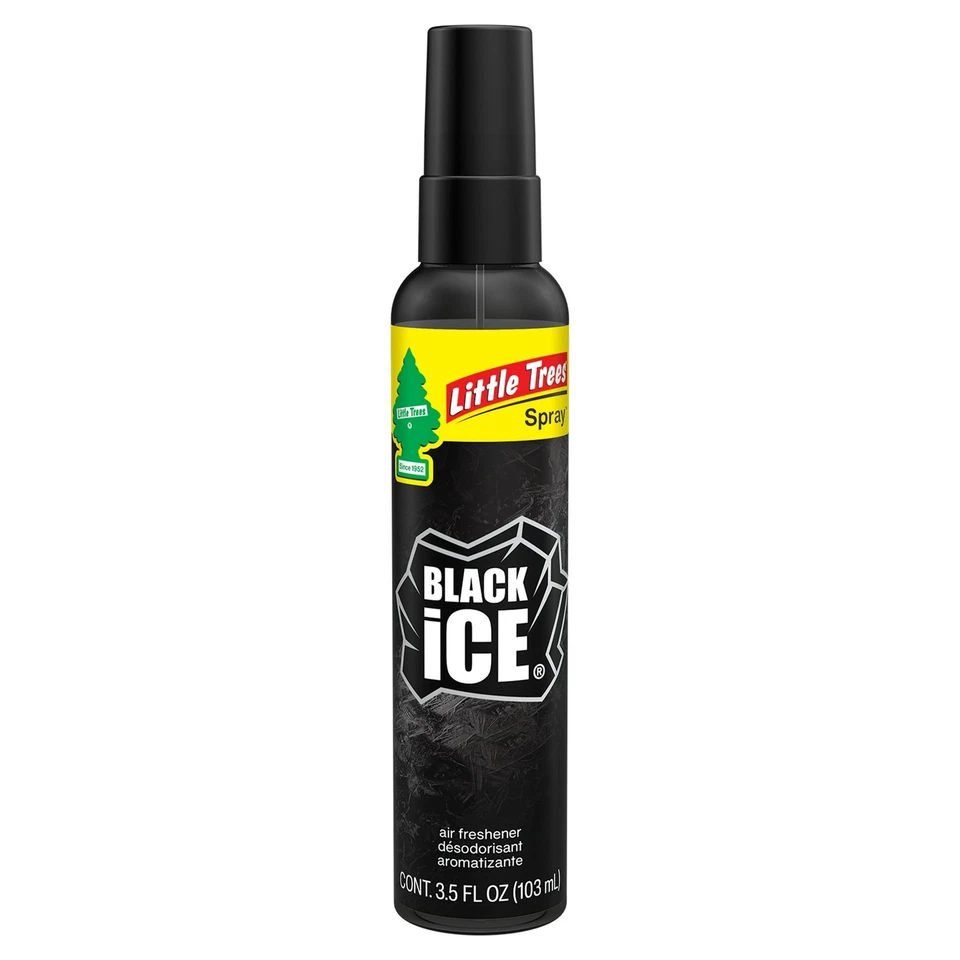 Ambientador coche Little Trees Spray 1 PACK (Hielo Negro) Foto 2 de 4