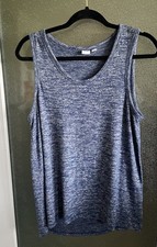 Gap Heathered Blue Sleeveless Top Sz S