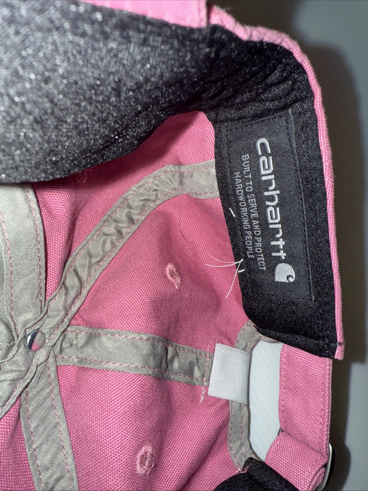 Carhartt Adjustable Pink Ball Cap Hat  thumbnail 4