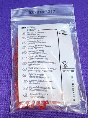 00328 - 3M ESPE 3700T Filtek Flow Dispensing Flowable Restorative Dispensing Tip