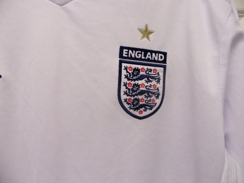 Umbro England Long Sleeve Shirt, White, Size L, Official Product - #3104 - Picture 3 of 8