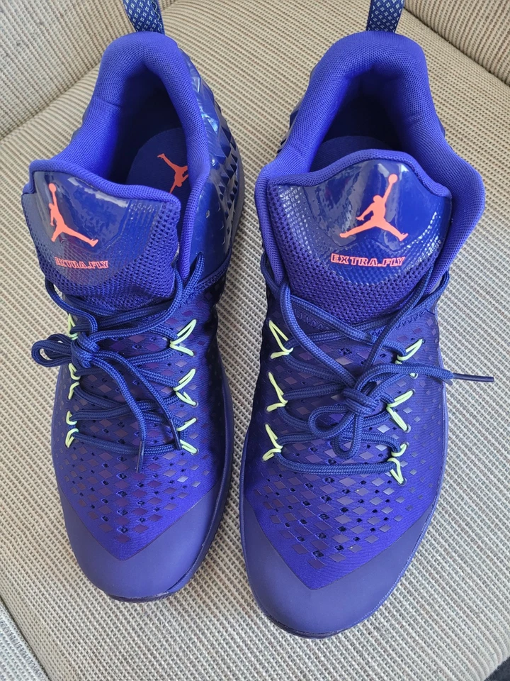 Zapato de baloncesto para hombre Air Jordan Extra Fly Deep azul real talla 14 nuevo en caja Foto 2 de 4