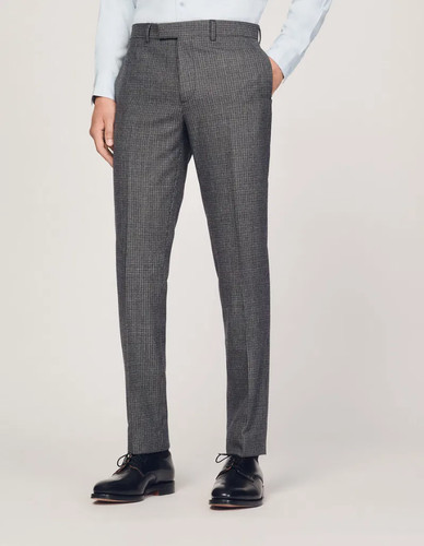 Sandro, Sandro Men's Dress Pants Gray 100% Virgin Wool Size 38 FR SHPPA00919
