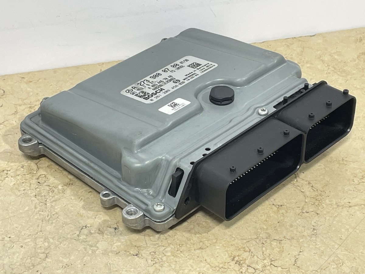 08-11 Mercedes S550 E550 Engine Computer Control Module ECU EBX