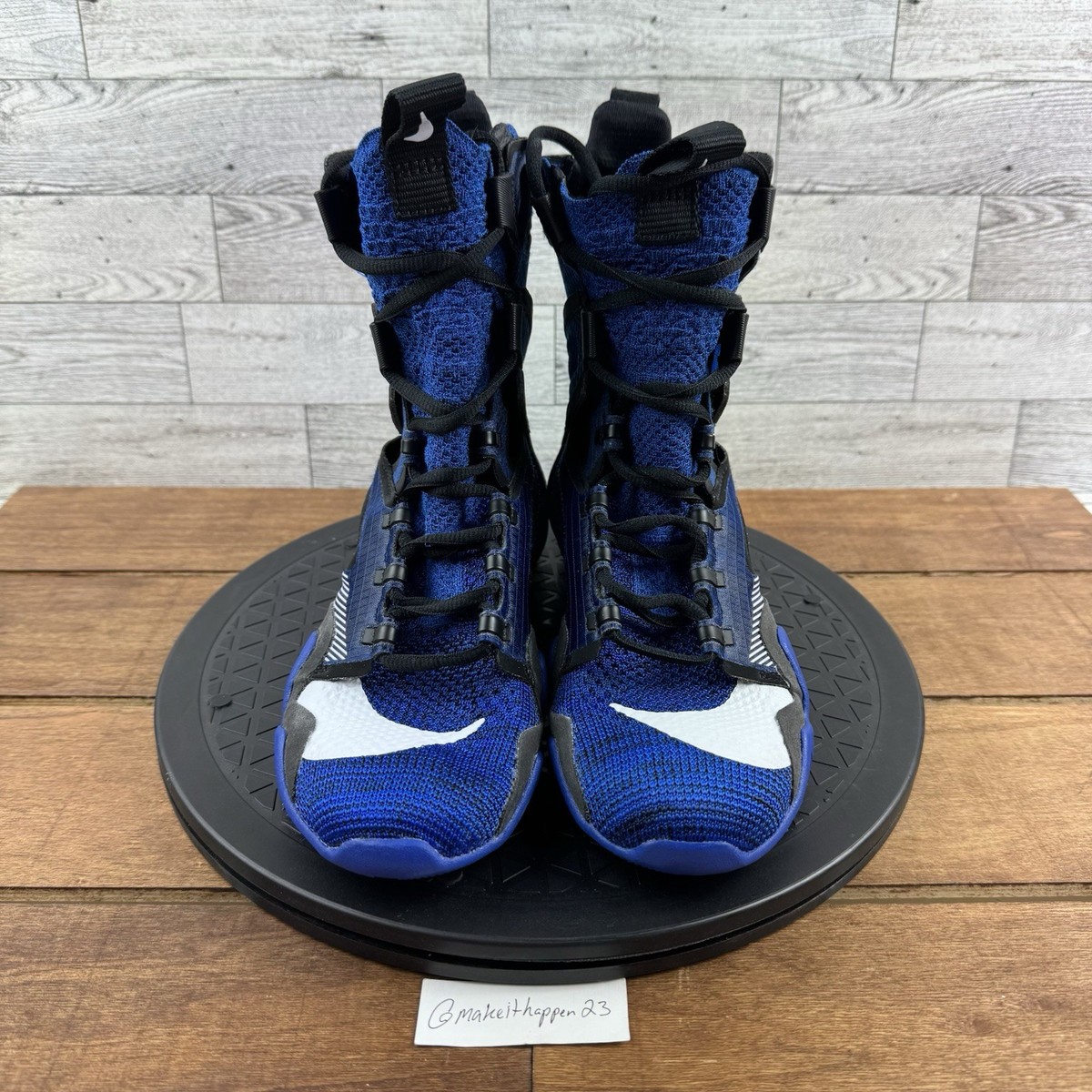 Nike HyperKO 2 Royal Blue Black Boxing Shoes CI2953-401 Men Size 5